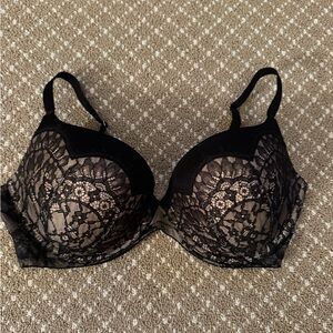 Victoria's Secret Black Lace Underwire Bra
